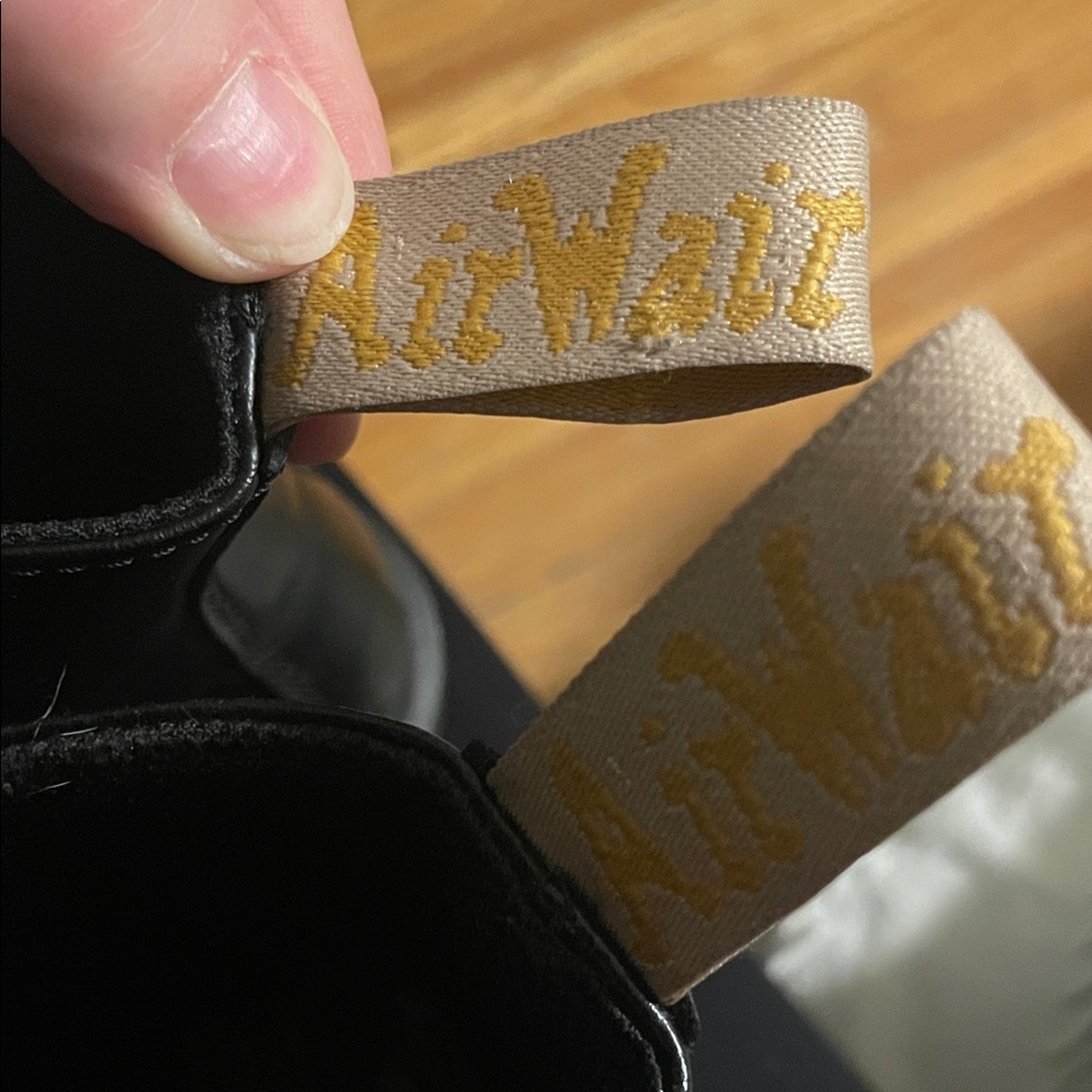 Vegan Doc Marten Jadon II Black Platform Combat/Moto Boots - Picture 7 of 8